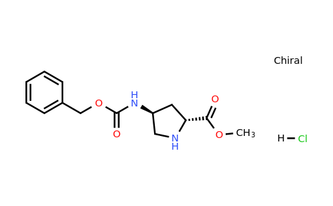 CAS 1279026-46-8 | Methyl (2R,4S)-4-Cbz-aminopyrrolidine-2-carboxylate hydrochloride