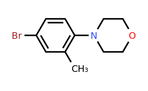 CAS 1279032-06-2 | 4-(4-Bromo-2-methyl-phenyl)-morpholine