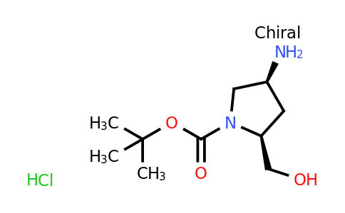CAS 1279037-14-7 | (2S,4S)-tert-Butyl 4-amino-2-(hydroxymethyl)pyrrolidine-1-carboxylate hydrochloride