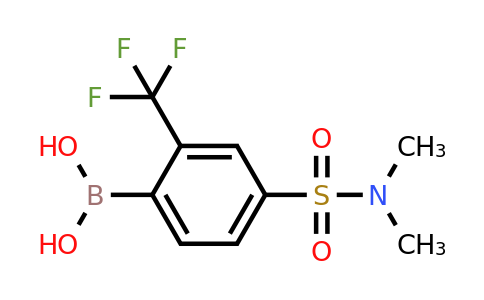 CAS 1279107-82-2 | (4-(N,N-Dimethylsulfamoyl)-2-(trifluoromethyl)phenyl)boronic acid
