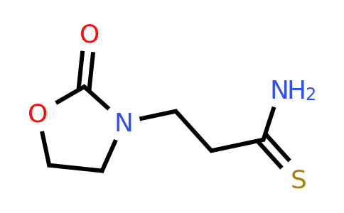 CAS 127914-07-2 | 3-(2-Oxo-1,3-oxazolidin-3-yl)propanethioamide