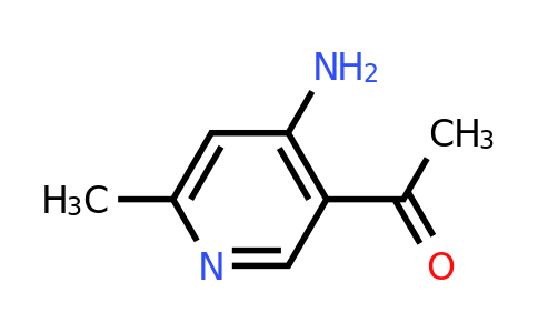 CAS 127915-47-3 | 1-(4-Amino-6-methylpyridin-3-YL)ethanone
