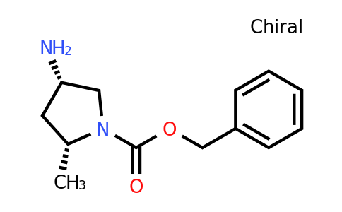 CAS 1279200-14-4 | (2R,4S)-Benzyl 4-amino-2-methylpyrrolidine-1-carboxylate