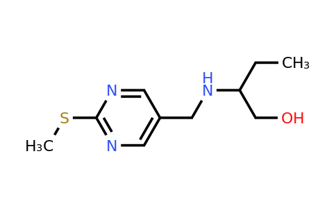 CAS 1279204-17-9 | 2-(((2-(Methylthio)pyrimidin-5-yl)methyl)amino)butan-1-ol