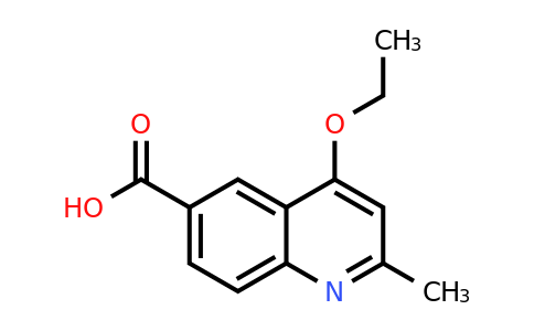 CAS 1279204-58-8 | 4-Ethoxy-2-methylquinoline-6-carboxylic acid