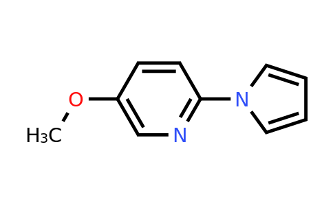CAS 1279204-97-5 | 5-Methoxy-2-(1H-pyrrol-1-yl)pyridine