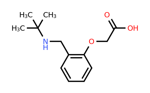 CAS 1279205-26-3 | 2-(2-((tert-Butylamino)methyl)phenoxy)acetic acid
