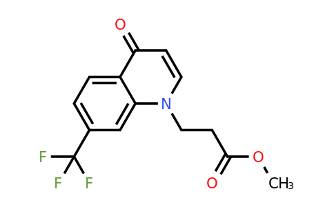 CAS 1279207-56-5 | Methyl 3-(4-oxo-7-(trifluoromethyl)quinolin-1(4H)-yl)propanoate