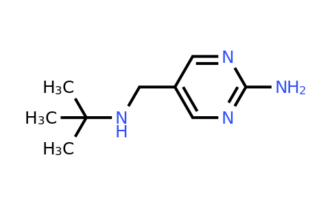 CAS 1279208-60-4 | 5-((tert-Butylamino)methyl)pyrimidin-2-amine