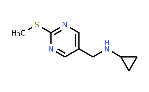 CAS 1279208-72-8 | N-((2-(Methylthio)pyrimidin-5-yl)methyl)cyclopropanamine