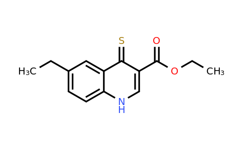 CAS 1279208-94-4 | Ethyl 6-ethyl-4-thioxo-1,4-dihydroquinoline-3-carboxylate