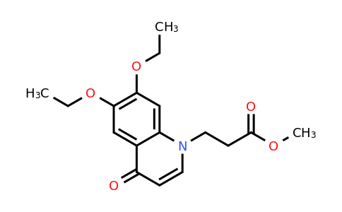 CAS 1279212-67-7 | Methyl 3-(6,7-diethoxy-4-oxoquinolin-1(4H)-yl)propanoate