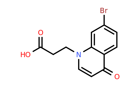 CAS 1279212-89-3 | 3-(7-Bromo-4-oxoquinolin-1(4H)-yl)propanoic acid