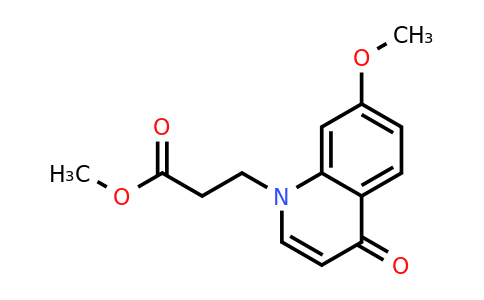 CAS 1279213-15-8 | Methyl 3-(7-methoxy-4-oxoquinolin-1(4H)-yl)propanoate