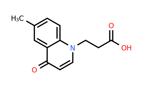 CAS 1279214-40-2 | 3-(6-Methyl-4-oxoquinolin-1(4H)-yl)propanoic acid