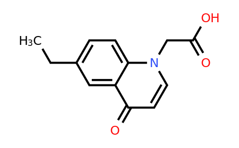 CAS 1279214-85-5 | 2-(6-Ethyl-4-oxoquinolin-1(4H)-yl)acetic acid