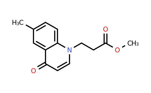 CAS 1279215-91-6 | Methyl 3-(6-methyl-4-oxoquinolin-1(4H)-yl)propanoate