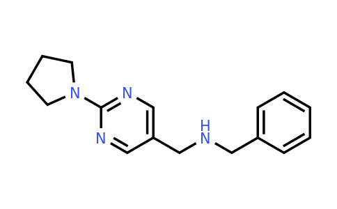 CAS 1279217-13-8 | N-Benzyl-1-(2-(pyrrolidin-1-yl)pyrimidin-5-yl)methanamine