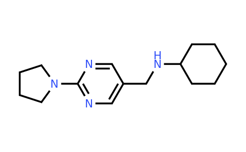 CAS 1279217-14-9 | N-((2-(Pyrrolidin-1-yl)pyrimidin-5-yl)methyl)cyclohexanamine