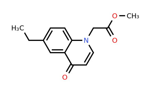 CAS 1279218-40-4 | Methyl 2-(6-ethyl-4-oxoquinolin-1(4H)-yl)acetate