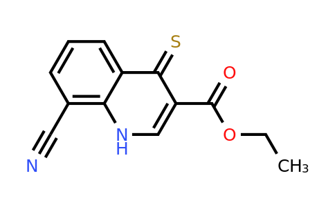 CAS 1279218-89-1 | Ethyl 8-cyano-4-thioxo-1,4-dihydroquinoline-3-carboxylate