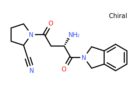 CAS 1279230-24-8 | 1-((S)-3-Amino-4-(isoindolin-2-YL)-4-oxobutanoyl)pyrrolidine-2-carbonitrile