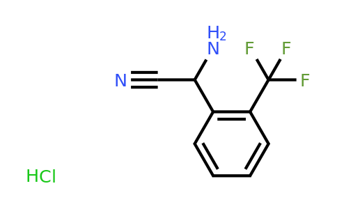 CAS 127952-87-8 | 2-Amino-2-[2-(trifluoromethyl)phenyl]acetonitrile hydrochloride
