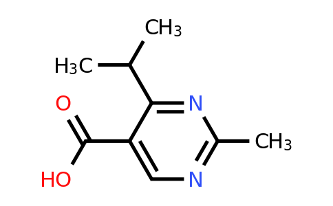 CAS 127958-08-1 | 4-Isopropyl-2-methylpyrimidine-5-carboxylic acid