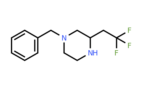 1-Benzyl-3-(2,2,2-trifluoro-ethyl)-piperazine