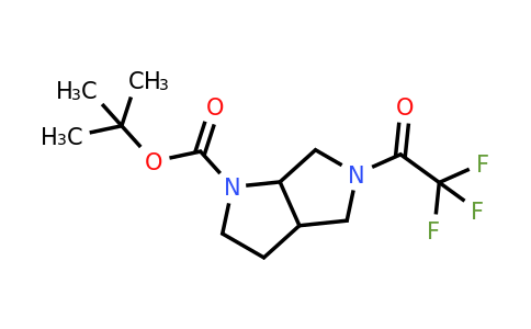 CAS 1279815-99-4 | tert-butyl 5-(2,2,2-trifluoroacetyl)-2,3,3a,4,6,6a-hexahydropyrrolo[3,4-b]pyrrole-1-carboxylate