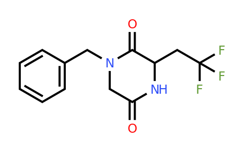 CAS 1279816-44-2 | 1-Benzyl-3-(2,2,2-trifluoro-ethyl)-piperazine-2,5-dione