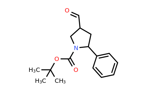 CAS 1279817-41-2 | Tert-butyl 4-formyl-2-phenylpyrrolidine-1-carboxylate