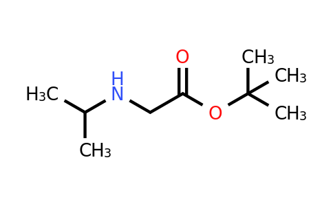 CAS 127983-07-7 | tert-butyl 2-[(propan-2-yl)amino]acetate