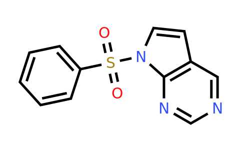 CAS 1279872-89-7 | 7-(benzenesulfonyl)-7H-pyrrolo[2,3-d]pyrimidine