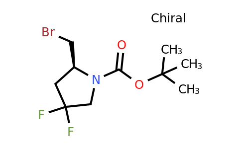 CAS 1279894-15-3 | (S)-tert-Butyl 2-(bromomethyl)-4,4-difluoropyrrolidine-1-carboxylate