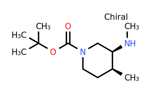 CAS 1279894-20-0 | (3S,4S)-4-Methyl-3-methylamino-piperidine-1-carboxylic acid tert-butyl ester
