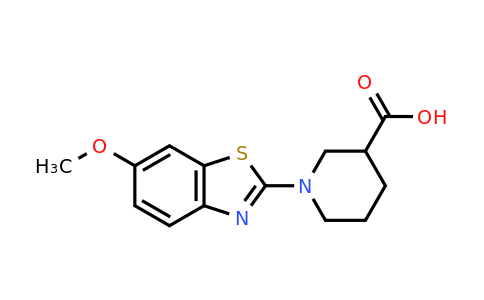 CAS 1280688-27-8 | 1-(6-methoxybenzo[d]thiazol-2-yl)piperidine-3-carboxylic acid