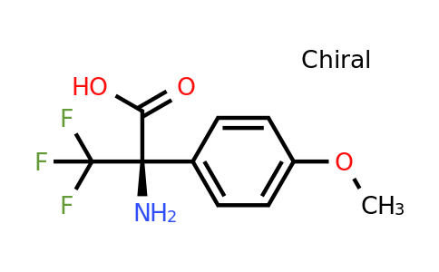 CAS 1280716-82-6 | (2R)-2-Amino-3,3,3-trifluoro-2-(4-methoxyphenyl)propanoic acid