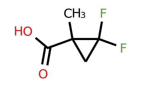 CAS 128073-33-6 | 2,2-difluoro-1-methyl-cyclopropanecarboxylic acid
