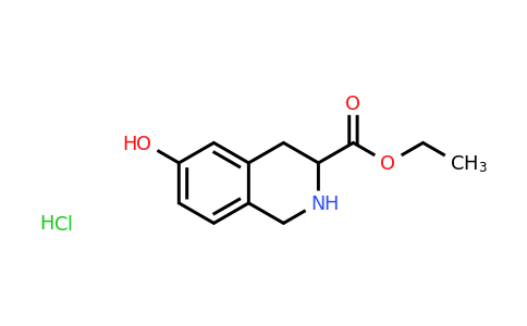 CAS 128073-39-2 | 3-isoquinolinecarboxylic acid, 1,2,3,4-tetrahydro-6-hydroxy-, ethyl ester, hydrochloride (1:1)