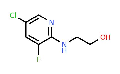 CAS 1280786-67-5 | 2-((5-Chloro-3-fluoropyridin-2-yl)amino)ethanol