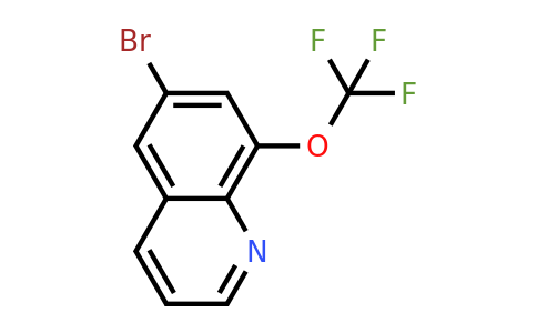 CAS 1280786-71-1 | 6-Bromo-8-(trifluoromethoxy)quinoline