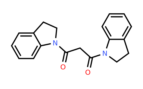 1,3-bis(2,3-dihydro-1H-indol-1-yl)propane-1,3-dione
