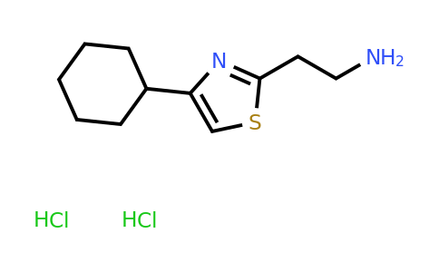 CAS 1281034-55-6 | 2-(4-Cyclohexyl-1,3-thiazol-2-yl)ethan-1-amine dihydrochloride