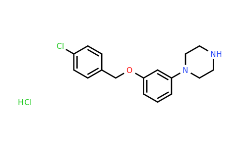 CAS 1281193-55-2 | 1-{3-[(4-chlorophenyl)methoxy]phenyl}piperazine hydrochloride