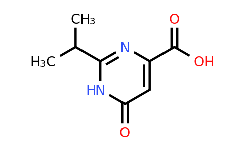 CAS 1281291-37-9 | 2-Isopropyl-6-oxo-1,6-dihydropyrimidine-4-carboxylic acid