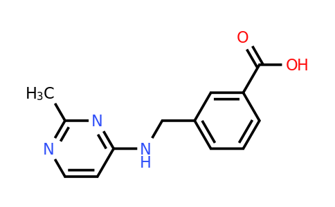 CAS 1281362-78-4 | 3-{[(2-methylpyrimidin-4-yl)amino]methyl}benzoic acid