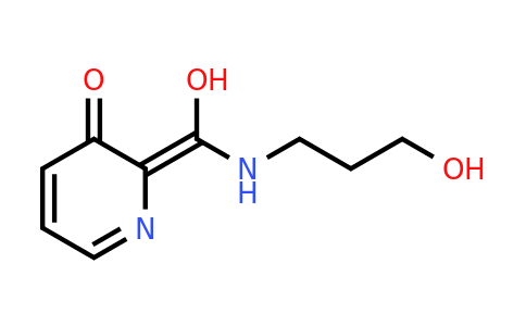 2-{hydroxy[(3-hydroxypropyl)amino]methylidene}-2,3-dihydropyridin-3-one