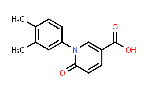 CAS 1282073-48-6 | 1-(3,4-dimethylphenyl)-6-oxo-1,6-dihydropyridine-3-carboxylic acid