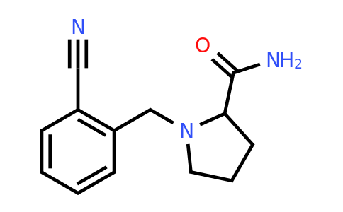 CAS 1282172-13-7 | 1-[(2-Cyanophenyl)methyl]pyrrolidine-2-carboxamide
